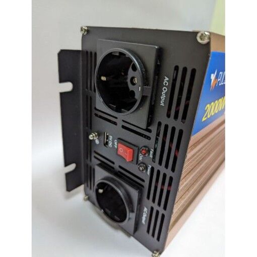 Инвертор Pulsepad PSW-2000 12V 2000W PURE SINE WAVE