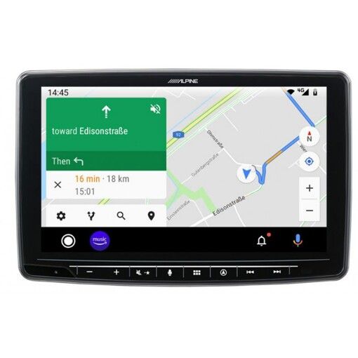 Мультимедиа 1-DIN с 9&quot; монитором Alpine INE-F904D