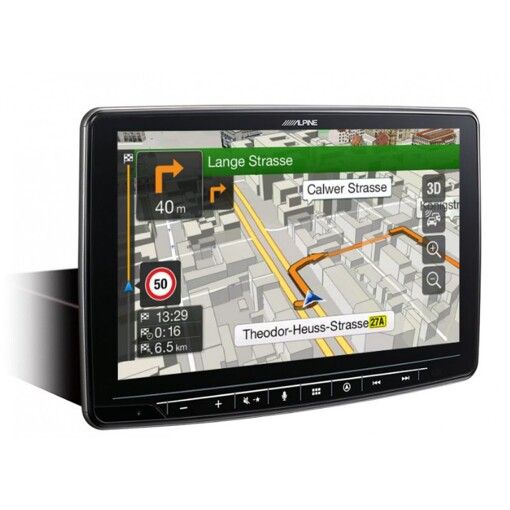 Мультимедиа 1-DIN с 9&quot; монитором Alpine INE-F904D