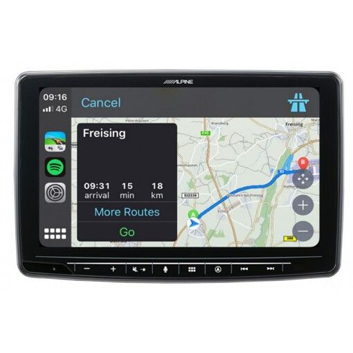 Мультимедиа 1-DIN с 9&quot; монитором Alpine INE-F904D