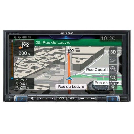 Мультимедиа 1-DIN с 7&quot; монитором Alpine INE-W720D