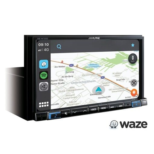 Мультимедиа 1-DIN с 7&quot; монитором Alpine INE-W720D