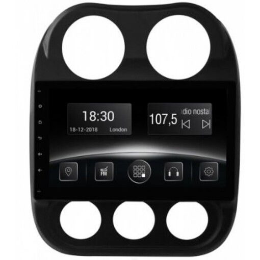 Штатна магнітола Gazer CM6510-MK49 Jeep Compass (MK49) (2007-2016)