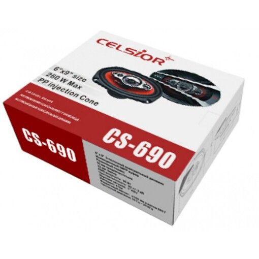Акустика Celsior CS-690 red