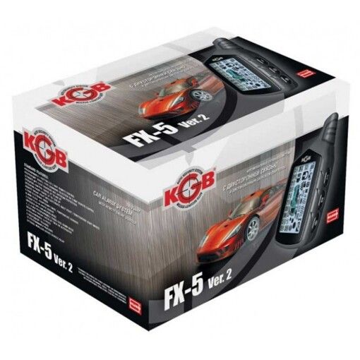 Автосигналізація KGB FX-5 ver. 2 з сиреною