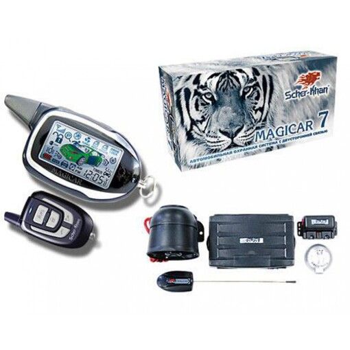Автосигналізація Scher-Khan Magicar 7 із брелоком із сиреною