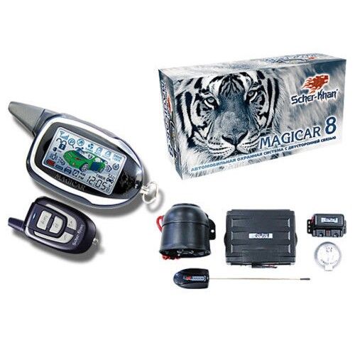 Автосигнализация Scher-Khan Magicar 8 с брелком (с сиреной)