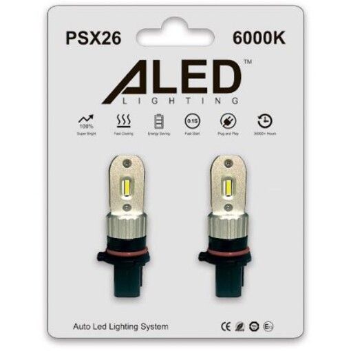 Лампы светодиодные ALed PSA26 6000K 13W PSX26A01 (2шт)