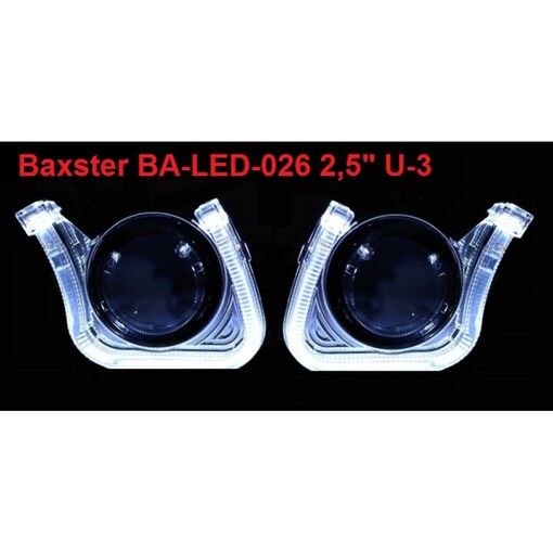 Маска для лінз Baxster BA-LED-026 2,5&quot; U-3 2шт