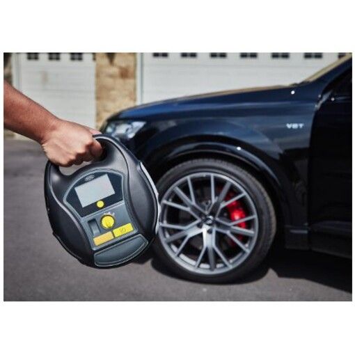 Компресор RING RTC6000 двомоторний з цифровим манометром та LED ліхтарем.