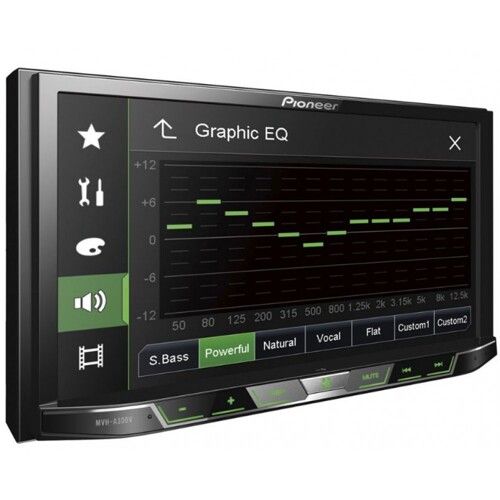 Мультимедіа 2-DIN Pioneer MVH-A300V (без приводу)