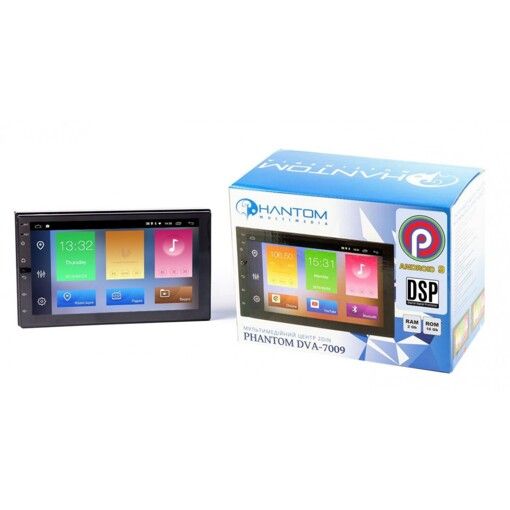 Мультимедіа 2-DIN Phantom DVA-7009 (без приводу)