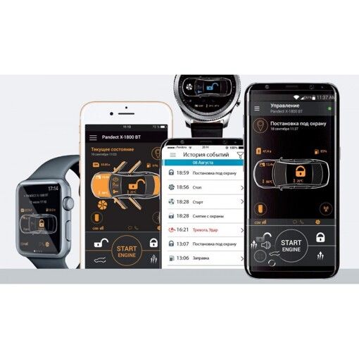 Автосигналізація Pandect X-1800BT без сирени