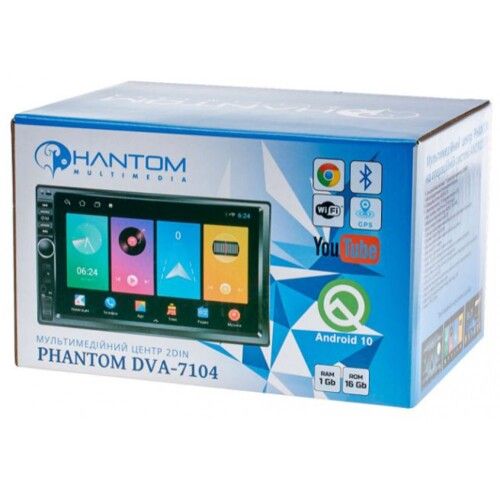 Мультимедіа 2-DIN Phantom DVA-7104