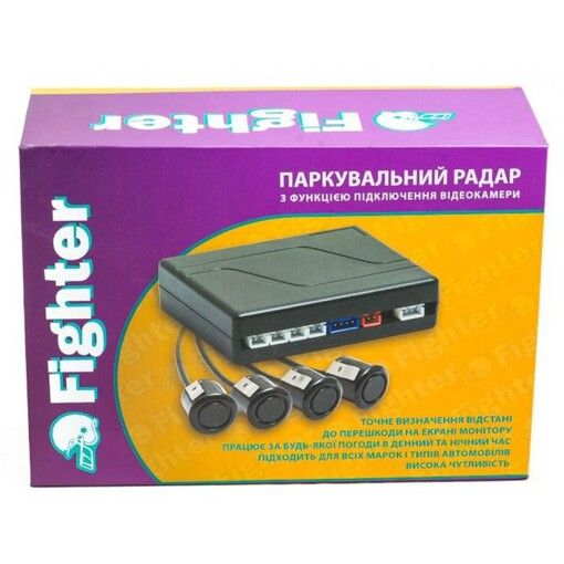 Парктроник Fighter FPS-01V White