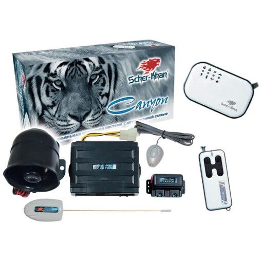 Автосигнализация Scher-Khan Canyon с брелком