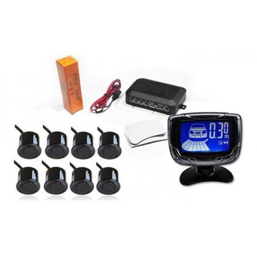 Парктроник iDial ID-069-8 LCD черный