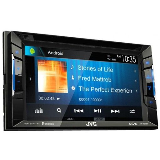 Мультимедиа 2-DIN JVC KW-V230BTQN