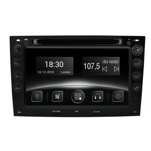 Штатна магнітола Gazer CM5007-BMO Renault Megane (BMO) (2002-2009)