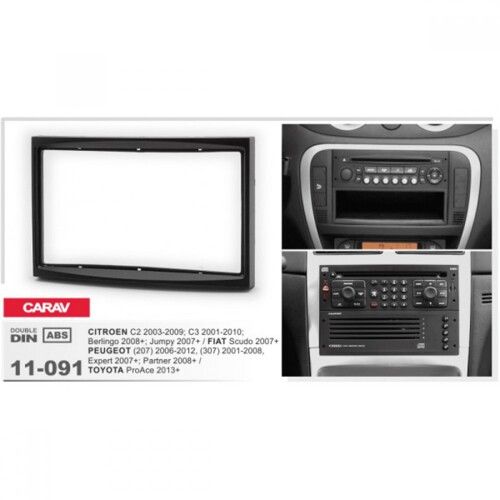 Рамка переходная Carav 11-091 FIAT, Citroen, Peugeot