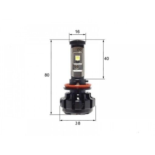 Лампы светодиодные Sho-Me H11 6000K 40W LED G1.4 (2 шт)