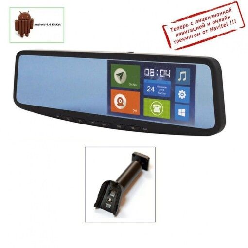 Мультимедійне дзеркало заднього виду з монітором Jimi JC600-01