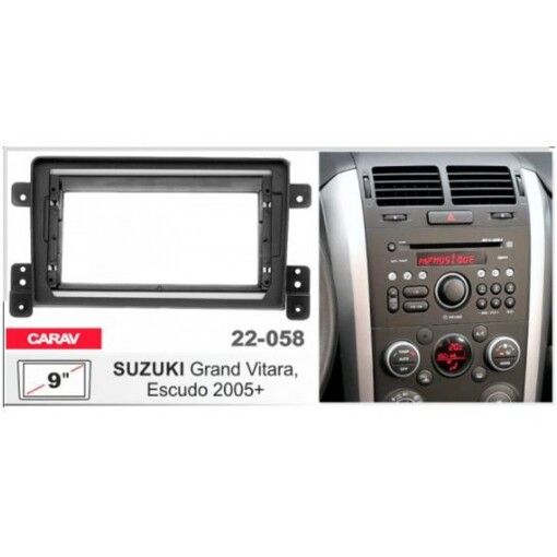 Рамка переходная Carav 22-058 Suzuki Grand Vitara, Escudo