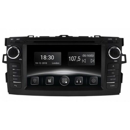 Штатная магнитола Gazer CM5007-E180 Toyota Auris (E180) (2006-2012)