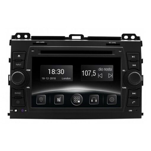 Штатная магнитола Gazer CM5007-TYT Toyota Prado (J120) (2002-2009)