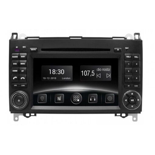 Штатна магнітола Gazer CM5007-W169 Mercedes A, B, Vito, Viano, Sp rinter (2003-2012)