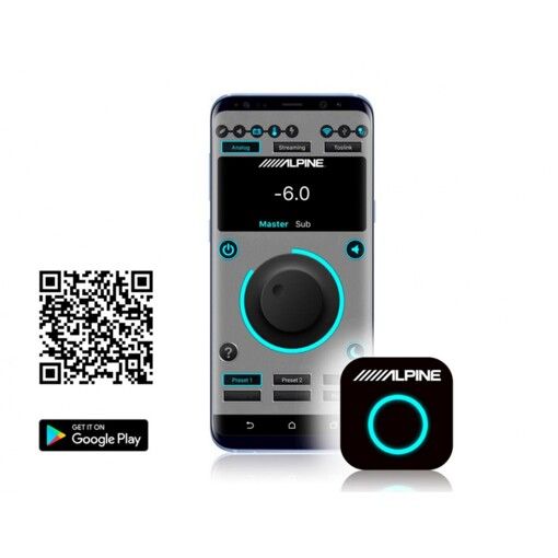 Процессор-усилитель Alpine PDP-E800DSP