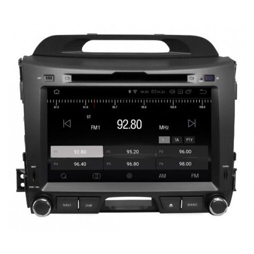 Штатна магнітола Gazer CM6008-SL Kia Sportage (SL) (2010-2015)