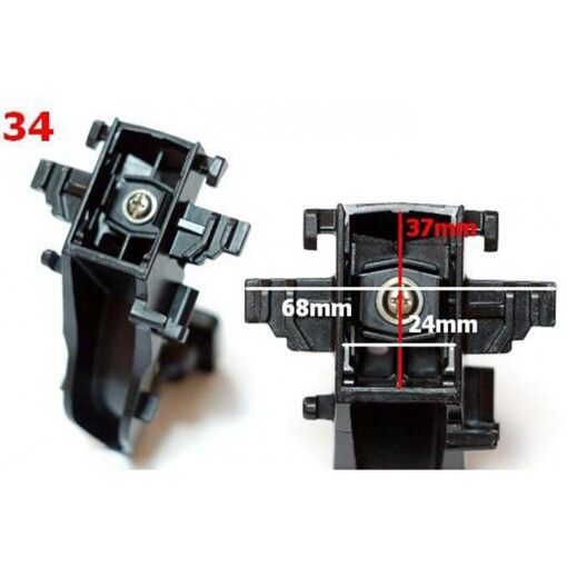 Крепление к зеркалу заднего вида Jimi JC600 BK-34