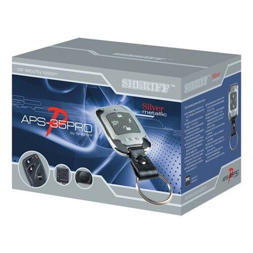 Автосигналізація Sheriff APS-35Pro Silver (T2) без сирени