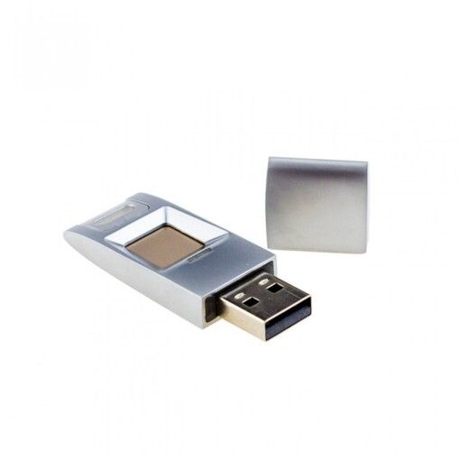USB Flash накопитель 32 Гб со сканером отпечатков пальцев SEVEN Lock UF1 Silver
