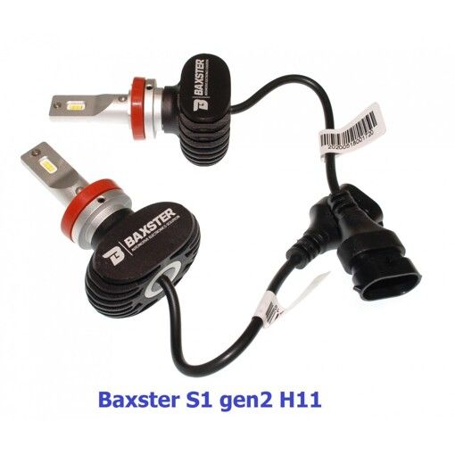 Світлодіодні лампи Baxster S1 gen2 H11 6000K (2 шт)