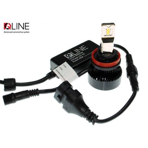 Лампы светодиодные QLine Ultra +150% H11 6000K 49W (2шт.)