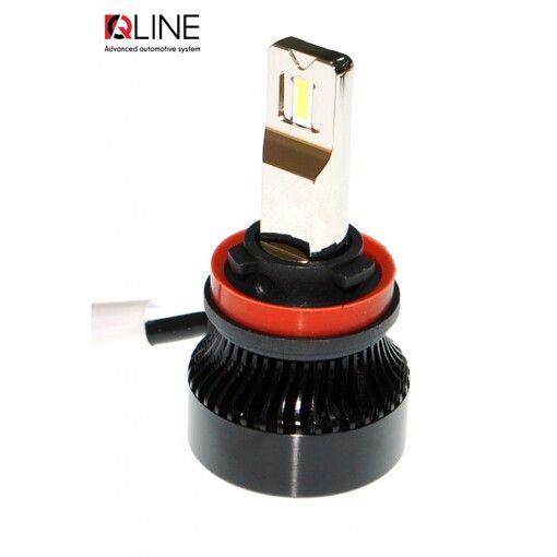 Лампы светодиодные QLine Ultra +150% H11 6000K 49W (2шт.)