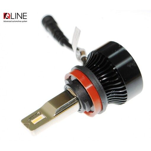 Лампы светодиодные QLine Ultra +150% H11 6000K 49W (2шт.)