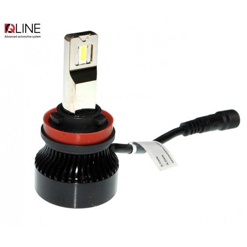 Лампы светодиодные QLine Ultra +150% H11 6000K 49W (2шт.)