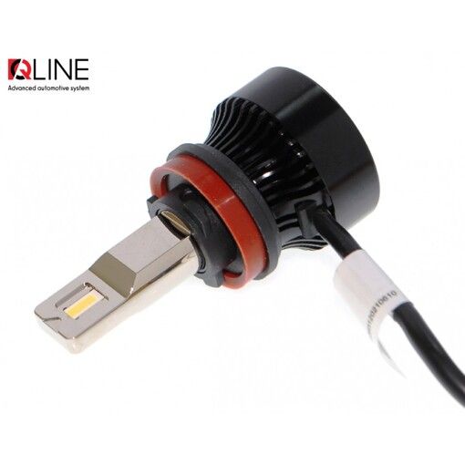 Лампы светодиодные QLine Ultra +150% H11 6000K 49W (2шт.)