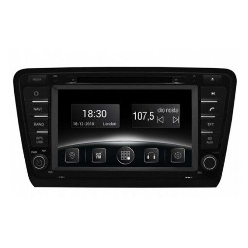 Штатная магнитола Gazer CM5008-5E3 Skoda Octavia A7 (5E3) (2013-2016)
