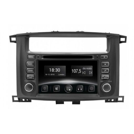 Штатная магнитола Gazer CM5008-J100 Toyota LC 100 (J100) (1998-2007)