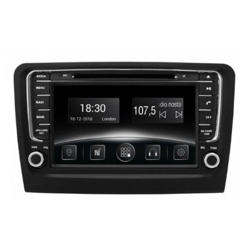 Штатна магнітола Gazer CM5008-NK3 Skoda Rapid (NK3) (2013-2016)