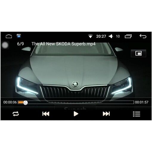 Штатна магнітола AudioSources T90-1040A Skoda