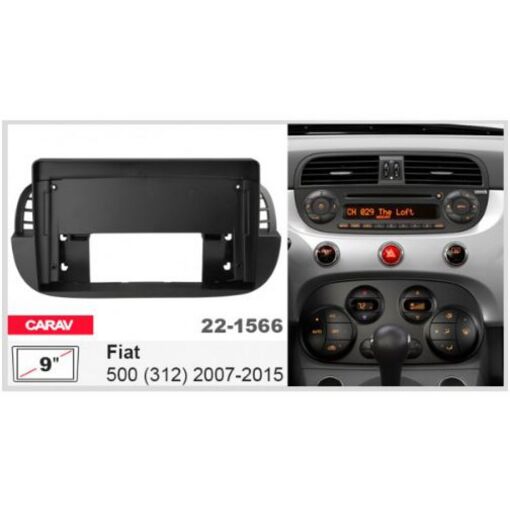 Рамка перехідна Carav 22-1566 FIAT 500