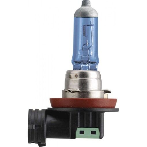 Лампа галогенная Philips H11 Cristal Vision, 4300K, 1шт/блистер 12362CVB1