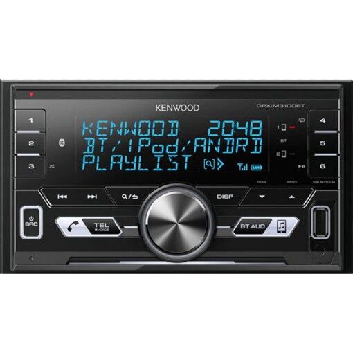 2-DIN медиа-ресивер Kenwood DPX-M3100BT