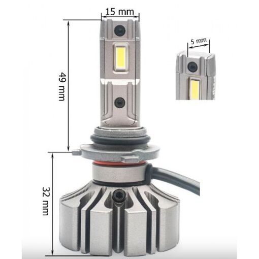 Лампы светодиодные Prime-X Fog 9005/9006 (5000K) (2 шт.)