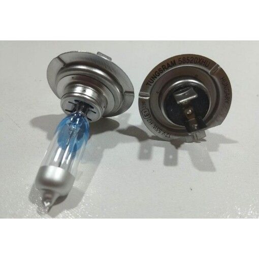 Лампа галогенная Tungsram H7 55W 12V (2 шт./пластикбокс) Megalight Ultra +200% 58520XHU